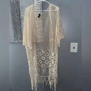 Raj Crotched cardigan